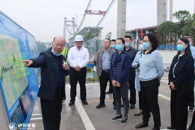 市人大常委会专题调研中心城区城市更新及过江通道规划建设