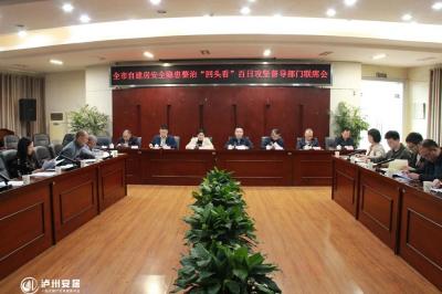 泸州市自建房安全隐患整治“回头看”百日攻坚行动启动