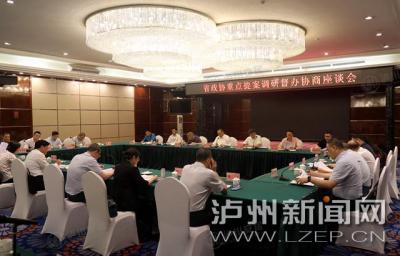 顾勇率省政协提案委莅泸开展重点提案调研督办 田亚东陪同